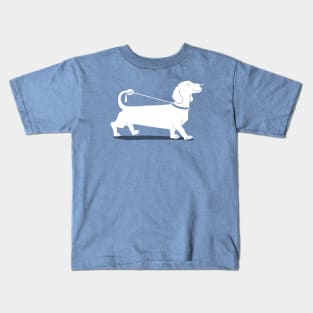 Walkies, Dog walking, best friend Kids T-Shirt